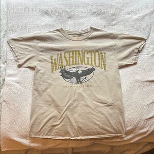 Washington National Park Beige T-Shirt